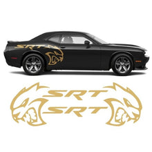 Load image into Gallery viewer, 2pcs Dodge Hellcat SRT Decal Stickers
