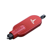 Load image into Gallery viewer, Tesla Logo Seat Belt Cutter and Hammer
