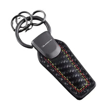 Load image into Gallery viewer, Audi Quattro/ Rline /RS Logo Leather Keychain
