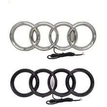 Load image into Gallery viewer, Audi Logo LED Light Grill Emblem - 249x89mm, 273x95 mm, 285x99mm
