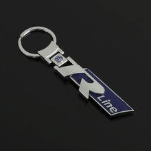 Load image into Gallery viewer, Volkswagen R-Line Metal Keychain

