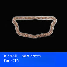 Load image into Gallery viewer, Cadillac Rhinestones Steering Wheel Emblem Sticker - 58 x 22mm.

