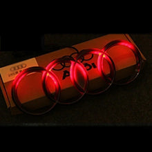 Load image into Gallery viewer, Audi Logo LED Light Grill Emblem - 249x89mm, 273x95 mm, 285x99mm
