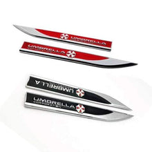 Load image into Gallery viewer, 2pcs Umbrella Resident Evil Emblem Stickers
