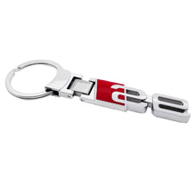 Load image into Gallery viewer, Audi S6 Metal Logo Keychain
