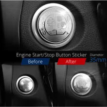 Load image into Gallery viewer, 35mm Mercedes-Benz Logo Engine Start/Stop Button Emblem
