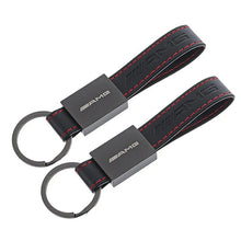 Load image into Gallery viewer, Mercedes-Benz AMG Logo Leather Keychain
