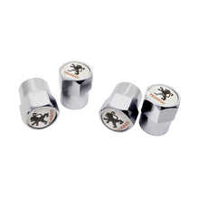 Load image into Gallery viewer, 4pcs Peugeot Logo Tire Valve Caps
