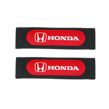 Load image into Gallery viewer, 2pcs Honda Logo Seat Belt Pads-Different Colors
