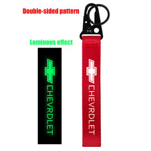 Load image into Gallery viewer, Chevrolet Luminous Keyring Ribbon for Keys
