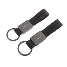 Load image into Gallery viewer, Audi RS / Sline Logo Leather Keychain
