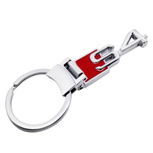 Load image into Gallery viewer, Audi S4 Metal Logo Keychain
