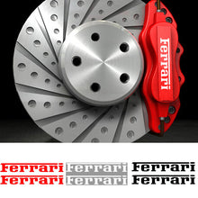 Load image into Gallery viewer, Set Ferrari Wheel Brake Caliper Sticker
