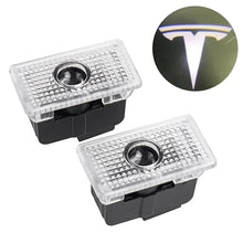 Load image into Gallery viewer, 2pcs Tesla Wireless Car Door Led Laser Projector For Model S, Model 3, Model X
