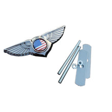 Load image into Gallery viewer, USA Flag Wings Emblem
