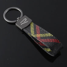 Load image into Gallery viewer, Volkswagen / Rline Logo Leather Keychain  -  B
