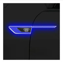 Load image into Gallery viewer, Audi Reflective Car Fender Emblem
