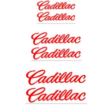 Load image into Gallery viewer, Set Cadillac Wheel Brake Caliper Sticker
