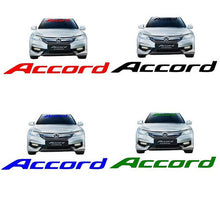 Load image into Gallery viewer, Honda Accord Windshield Sticker
