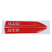 Load image into Gallery viewer, 2pcs Volkswagen GTI / GTD Logo Fender Emblems
