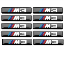Load image into Gallery viewer, 10pcs BMW M Epoxy Emblem Stickers
