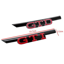 Load image into Gallery viewer, GTI / GTD Grille Emblem for Volkswagen

