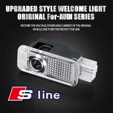 Load image into Gallery viewer, 2pcs Audi Wireless Car Door Led Laser Projector
