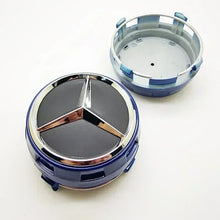 Load image into Gallery viewer, 4pcs Mercedes-Benz 75mm Wheel Center Caps

