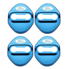 Load image into Gallery viewer, 4pcs Ford Logo Door Lock Cover for Focus Explorer Escape
