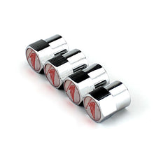 Load image into Gallery viewer, 4pcs Honda Wing Tire Valve Caps - White Wing

