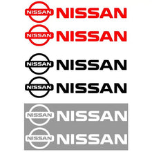 Load image into Gallery viewer, Set Nissan Wheel Brake Caliper Sticker
