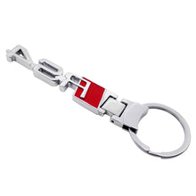 Load image into Gallery viewer, Audi RS4 Metal Logo Keychain
