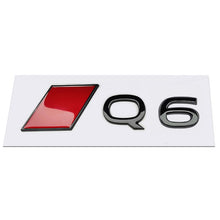 Load image into Gallery viewer, Audi Trunk Emblem Metal - Black

