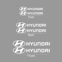 Load image into Gallery viewer, Set Hyundai Wheel Brake Caliper Sticker
