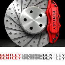 Load image into Gallery viewer, Set Bentley Wheel Brake Caliper Sticker
