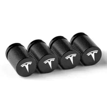 Load image into Gallery viewer, 4pcs Tesla Logo Tire Valve Caps  - A
