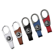 Load image into Gallery viewer, Mercedes-Benz Metal Leather Keychain

