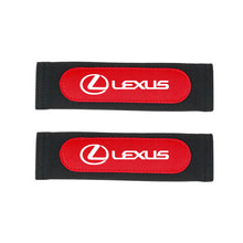 Load image into Gallery viewer, 2pcs Logo Lexus Seat Belt Pads
