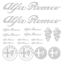 Load image into Gallery viewer, 18pcs Alfa Romeo Vinyl Decals Stickers
