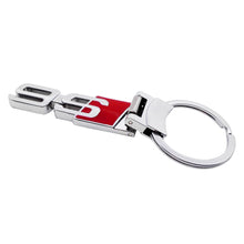 Load image into Gallery viewer, Audi S6 Metal Logo Keychain
