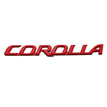 Load image into Gallery viewer, Toyota Corolla Letters Emblem
