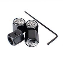 Load image into Gallery viewer, 4pcs Porsche Logo Anti-theft Tire Valve Caps
