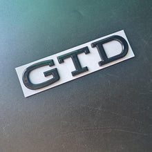 Load image into Gallery viewer, GTD Car Trunk Emblem for Volkswagen
