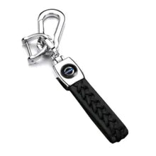 Load image into Gallery viewer, Volvo Woven Leather Keychain
