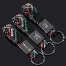 Load image into Gallery viewer, Honda Logo Braided Keychain
