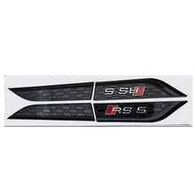 Load image into Gallery viewer, 2pcs Audi RS5 Logo Fender Emblem

