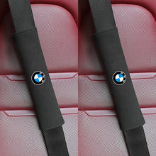 Load image into Gallery viewer, 2pcs BMW Logo Seat Belt Pads
