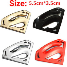 Load image into Gallery viewer, Superman Gold Emblem - 52x35mm
