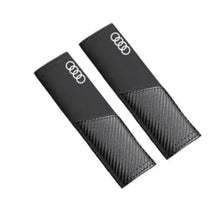Load image into Gallery viewer, 2pcs Audi Logo Seat Belt Pads
