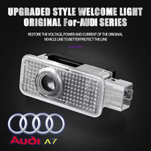 Load image into Gallery viewer, 2pcs Audi Wireless Car Door Led Laser Projector
